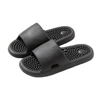Sandali da massaggio da uomo, per fascite plantare, antiscivolo, con regali per i genitori, colore nero, taglia 41