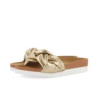 Sandali da Spiaggia Dorati di Stile BIO con Dettaglio di Intrecciato da Donna Yoder
