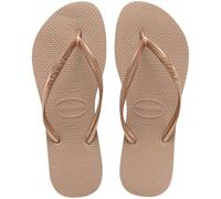 Sandali da spiaggia Slim beige dorati, Rosa, 41/42 EU