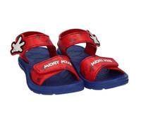 Sandali da spiaggia Topolino, per bambini e ragazze, sandali da spiaggia Topolino, leggeri, resistenti, perfetti per estate, spiaggia i piscina, rosso, 25 EU