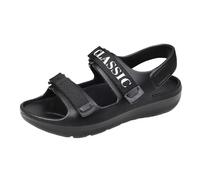 Sandali da spiaggia uomo con cinturino regolabile, punta aperta, suola spessa, antiscivolo, sandali leggeri, casual, estivi, for passeggiate all'aperto a bordo piscina