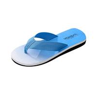 Sandali da uomo antiscivolo, infradito da bagno, da uomo, con suola solida, comodi cursori, Blu, 41 EU