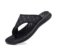 Sandali da Uomo attività All'aperto, Sandali Comodi Estivi Resistenti Traspiranti E Slip-on con Correttore per L'alluce Valgo, Eleganti Infradito Ortopediche Slip-on con Punta Clip Valgo(40 EU)