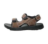 Sandali da uomo con plantare e ammortizzazione, sandali da trekking con punta aperta, sandali da trekking con cinturino regolabile, sandali sportivi antiscivolo per vacanze, spiaggia, comode scarpe