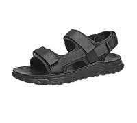 Sandali da uomo, estivi, leggeri, da trekking, con cinturino regolabile, per il tempo libero, Nero , 45 EU