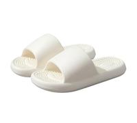 Sandali da uomo per agopressione, per alleviare fascite plantare, massaggio ai piedi (bianco, numero 40)