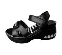 Sandali da uomo pescatore, da donna, per vacanze al mare, Nero , 38.5 EU