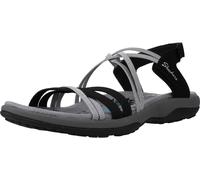 Skechers Sandalo Reggae Slim Nero/Grigio da Donna 38 Nero