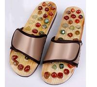 Sandali Digitopressione Massaggiatore plantare pietra della giada dei punti di agopuntura Massaggi Pantofole Scarpe Riflessologia sandali, scarpe da massaggio, for cura del piede Scarpe da piattaforma