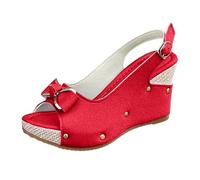 Sandali Donna Bassi Sandalo Donna Nero Sandali Comodi Eleganti Estivi con Plateau Traspiranti e Comodi per Il Tempo Libero Dalla Unita Zapatillas Playa Quotidiano
