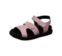 Sandali Donna Comodi Ma Eleganti Gioiello Estive Sandali da spiaggia comodi e estivi da donna modello Hugh con fondo spesso e tinta unita Sandalo Estivo Elegante Estivi (Pink 42)