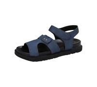 Sandali Donna Comodi Ma Eleganti Gioiello Estive Sandali da spiaggia comodi e estivi da donna modello Hugh con fondo spesso e tinta unita Sandalo Estivo Elegante Estivi (Blue 43)