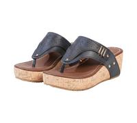 sandali donna comodi,sandali sportivi donna,Women's Beach Slope Heel Slippers Hollow Casual Slippers Slope Bottom Shoes Ciabatte Chiuse (Blue, 38)