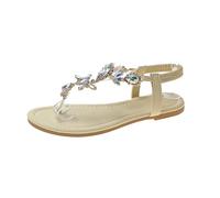 Sandali Donna Estive 2025 Comode Estive Boho Infradito Bassi Con Strass Eleganti Leggeri Ortopedici Moda Sandali Con Zeppa Antiscivolo Gioiello Piatti Offerta Sandals Spiaggia Mare Flip Flops Casual