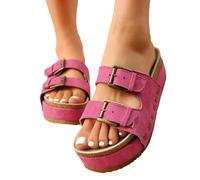 Sandali Donna Estive Ciabatte Estivo Comodi Estivi Comode Con Borchie Ciabattine Pianta Larga Sughero Sandalo Ciabatta Estiva Eleganti Da Scarpe Aperte Gelato Platform Zoccoli Infradito 39