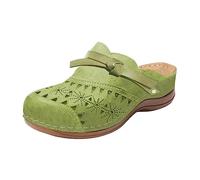 Sandali Donna Estive Comode Eleganti Sandali Punta Chiusa Con Zeppa Slippers Bassi Antiscivolo Roma Mules Ortopediche Piscina Nuovi Sabot Con Plateau Sughero Pantofole Mare Bohemia Sandali Trekking