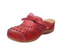 Sandali Donna Estive Comode Eleganti Sandali Punta Chiusa Con Zeppa Slippers Bassi Antiscivolo Roma Mules Ortopediche Piscina Nuovi Sabot Con Plateau Sughero Pantofole Mare Bohemia Sandali Trekking