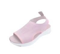 Sandali Donna Estive Comode Sandali Estivi Con Plateau Donna Design Rete Pesce Calzatura Casual Elegante Per Moderno E Traspirante Estive Inblu Classico