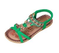 Sandali Donna Estive Piatti Bohemien Comodi Leggeri Punta Aperta Spiaggia
