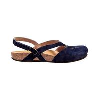 Sandali Donna Estivi Offerta Bassi, Piatto Sandali con Chiuse Davanti Scarpe Ecopelle Sandalo Donna Slingback Pantofole con Cinghia Regolabile Taglia Sandaletti Antiscivolo Spessore Suola Scarpe