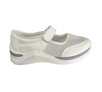 Sandali Donna Estivi Scarpe Comode Eleganti Scarpe singole primavera/estate da donna Sandali casual in rete traspiranti con suola spessa Zeppa Alta Eleganti Slingback (White 43)