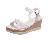 Sandali Donna Été Confortable Mules In Cuoio Per Donna Sandali Moda Finca Aperta Compensate Piattaforma Pantofole Premium Ortopedico Calzini Pianta Larga Pantofole Leggere Per La Fascite Plantare
