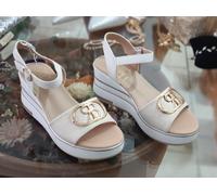 SANDALI DONNA ORO RENATO BALESTRA SANDALO SOTTOPIEDE IN PELLE 2025 RB2553