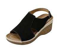 Sandali Donna Ortopedici Belli Sandali Comodi Ortopedici Traspiranti Scarpe Eleganti Zeppa Punta Aperta Estive Ciabatte Casual Comode Trekking Sandalo Leggero Camminata Leggere Per Spiaggia Estiva