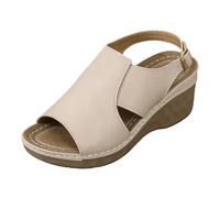 Sandali Donna Ortopedici Belli Sandali Comodi Ortopedici Traspiranti Scarpe Eleganti Zeppa Punta Aperta Estive Ciabatte Casual Comode Trekking Sandalo Leggero Camminata Leggere Per Spiaggia Estiva