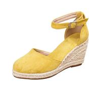 Sandali Donna Sandali Donna Velluto Cinturini Eleganti Scarpe Ballo Caviglia Tacco Perfetti Matrimoni Oktoberfest Feste Neri Inblu Comodi