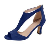 Sandali Donna - Sandali per Scarpe Casual con Suola Morbida Leggera Cava di Grandi Dimensioni per Il Commercio Estero Europeo retrò da Donna