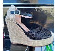 Sandali Donna SCARPE Zeppa Spago Tacchi alti 10 Zatteroni Espadrillas Corda VV