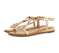 Sandali Dorati con Pietre Multicolor per Donna MULION