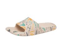 Sandali e Slides non Slip da viaggio, per spiaggia, per attività ricreative, antiscivolo, per esterni, piattaforma morbida e confortevole, infradito leggere, cachi, 41 EU