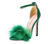 Sandali Elegante Donna Tacco A Spillo - Sandalo Estive A Punta | Punta Stretta Chiusi Dietro Sandali Con Chiusura Alla Caviglia Regolabili Sandalo Alla Moda Da Sera E Cerimonie