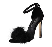 Sandali Elegante Donna Tacco A Spillo - Sandalo Estive A Punta | Punta Stretta Chiusi Dietro Sandali Con Chiusura Alla Caviglia Regolabili Sandalo Alla Moda Da Sera E Cerimonie