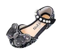 Sandali Eleganti da Bambina 2026 Pantofole con Paillettes e Perla Ciabatte Inserzioni in Pizzo Sandalo Tacco a Zeppa Bassa Infradito Suola Morbidi Scarpe con Punta Chiusa Sandals per Cerimonia