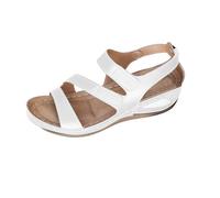 Sandali Eleganti Donna Estive Comode Ortopedici Leggere Sandali Con Zeppa E Plateau Eleganti Trekking Antiscivolo Sandalo Offerta 2025 Cuoio Artificiale Scarpe Camminare Sportive Moda Sandals Spiaggia