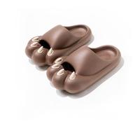 Sandali Estive Donna, POPOTI Infradito da Flip Flop Slip-On Sandali Flipper Sandali Zeppa Mare Spiaggia e Piscina Estate Scarpe (Marrone, Adulto, Donna, 44, Numero, Sistema Taglie Calzature EU, Media)