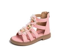 Sandali Estivi Bambino Bambina Aperte Sandals Primi Passi Mare Estive Sandalini Eleganti Vacanze Tempo Libero Ciabatte Spiaggia Piatti Antiscivolo Flessibile Principessa Ciabatta