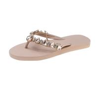 Sandali estivi con zeppa da donna e adolescente, ariose scarpe da spiaggia, sandali alla moda con comodo tacco a zeppa, pantofole versatili per il tempo libero per l'uso quotidiano