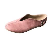 Sandali estivi da donna, comodi, con punta aperta, suola morbida, sandali leggeri, antiscivolo, eleganti, scarpe estive con plantare morbido, comode da spiaggia, Colore: rosa., 40 EU