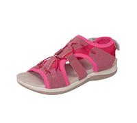 Sandali estivi da donna con punta rotonda traspirante casual oversize con fondo piatto sandali da spiaggia con fiocco per le donne taglia 6, Rosso, 37.5/36 EU