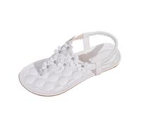 Sandali estivi da donna con zeppa aperta piattaforma floreale scarpe alla moda casual supporto arco cinturino alla caviglia Sliders pantofole per donna leggere slingback antiscivolo recupero camminare
