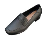 Sandali estivi da donna, leggeri, eleganti Mary Jane, piatti, traspiranti, comodi, per il tempo libero, per attività all'aperto, alla moda, casual, estivi, 35-39 EU, Nero , 37 EU