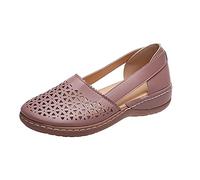 Sandali Estivi da Donna Sandali Piatti Scarpe Punta Chiusa Antiscivolo Scarpe Cave Vintage Comfort Sport Sandali Casual Cava Punta Rotonda traspirante Eleganti Sandali Bohemia Ragazza Spiaggia Sandali