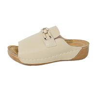 Sandali Estivi Donna Eleganti Comode Infradito Con Zeppa Ortopediche Estive Pantofole Fascite Plantare Leggere Sandali Camminare Antiscivolo 2025 Slip on Scarpe Punta Aperta Ciabattina Spiaggia