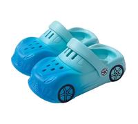 Sandali estivi leggeri per ragazze con design auto dei cartoni animati, scarpe da spiaggia traspiranti e comode, perfette per il gioco all'aperto, la camminata quotidiana e le attività