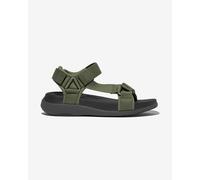 Fitflop F-Mode Go Mens Adj. Webbing Back-Strap Sandals, Sandali Uomo, Verde Safari, 44.5 EU