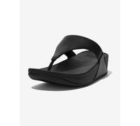 Fitflop Lulu Leather Toepost Sandals Nero EU 39 Donna